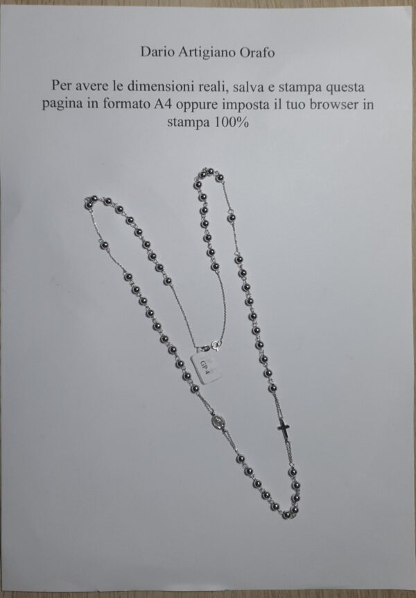 Collana a Rosario GP 004 - immagine 4