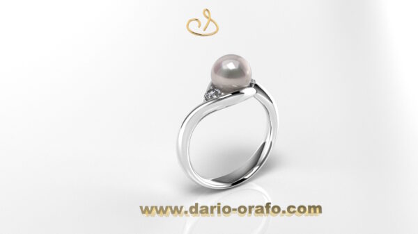 Anello Perla 016 - immagine 3