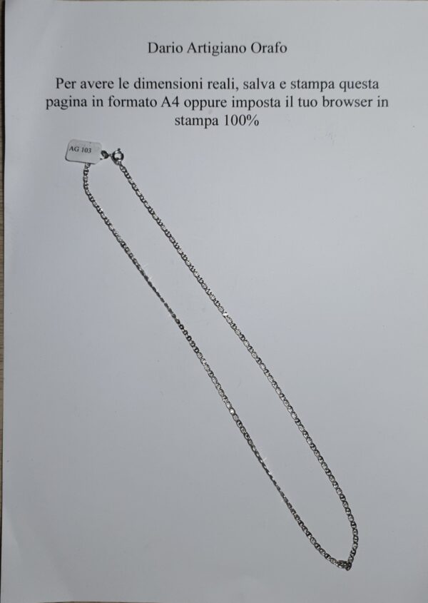 Collana da Uomo AG 103 - immagine 4