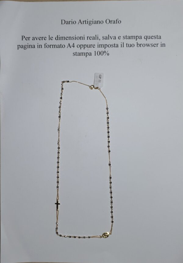 Collana a Rosario GP 011 - immagine 4